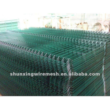 Cheap PVC Coated Welded Wire Mesh Fence Panel